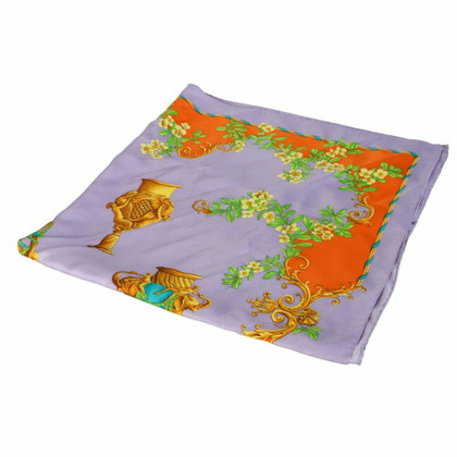 Versace Scarf/Shawl Silk in Violet