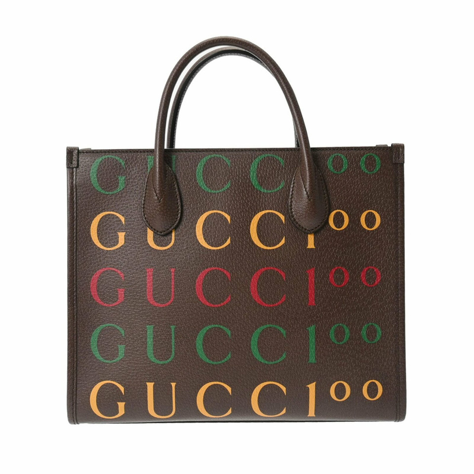 Gucci GG Marmont Mini in Pelle in Marrone