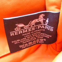 Hermès Bolide aus Canvas in Ocker
