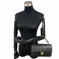 Chanel Coco Handle Bag Leer in Zwart