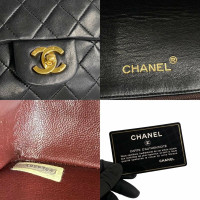 Chanel Coco Handle Bag Leer in Zwart