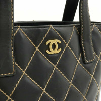Chanel Wild Stitch Bag in Pelle in Nero