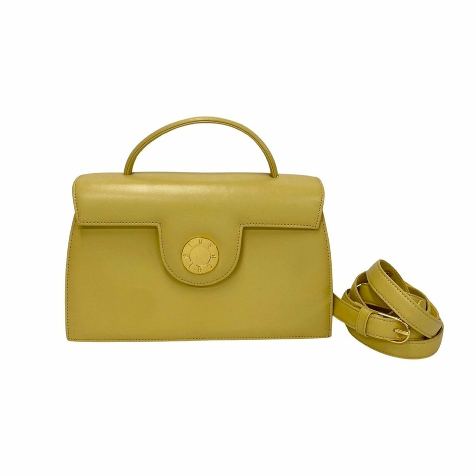 Givenchy Handtasche aus Leder in Gelb