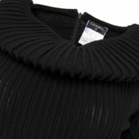 Chanel Kleid aus Baumwolle in Schwarz