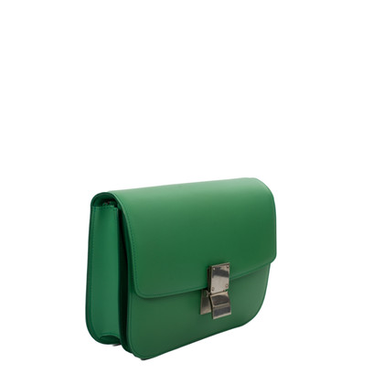 Céline Handtasche aus Leder in Grün