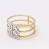 Tous Ring aus Gelbgold in Gold