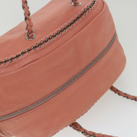 Chanel Reisetasche aus Leder in Fuchsia