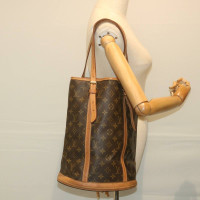 Louis Vuitton Bucket Bag Canvas in Bruin