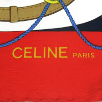 Céline Schal/Tuch aus Seide in Rot