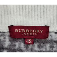 Burberry Jacke/Mantel aus Wolle in Ocker