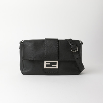 Fendi Handbag Leather in Black