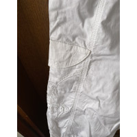 Guess Paire de Pantalon en Coton en Blanc