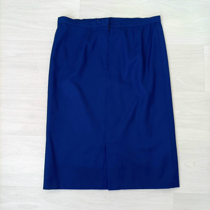Mila Schön Concept Skirt Wool in Blue