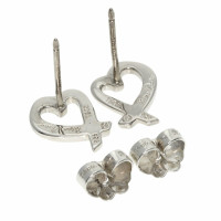 Tiffany & Co. Loving Heart Necklace Zilver in Zilverachtig