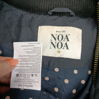 Noa Noa Jacke/Mantel aus Baumwolle in Schwarz