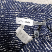 Calvin Klein Giacca/Cappotto in Cotone in Blu