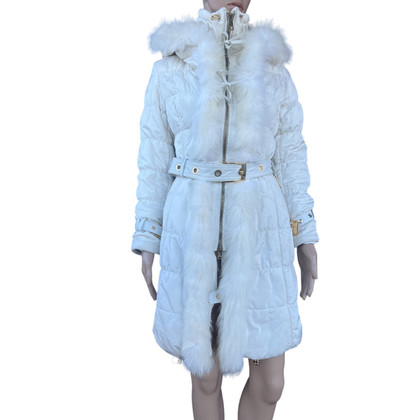 Anna Biagini Jacke/Mantel aus Pelz in Weiß