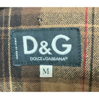Dolce & Gabbana Jas/Mantel Denim in Blauw