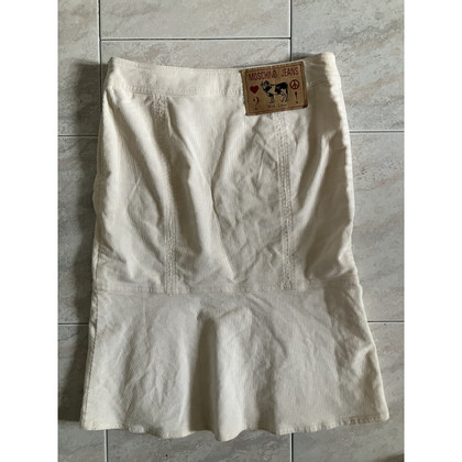 Moschino Skirt Cotton in Cream