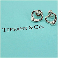 Tiffany & Co. Open Heart Kette Zilver in Zilverachtig