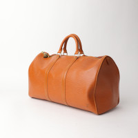 Louis Vuitton Reisetasche aus Leder in Orange