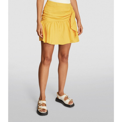 Claudie Pierlot Skirt Viscose in Yellow