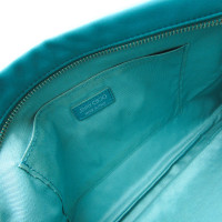 Jimmy Choo Clutch Bag Leather in Green