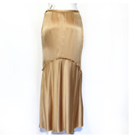 Moschino Skirt Silk in Gold