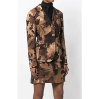 Moschino Suit in Brown