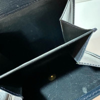 Lanvin Täschchen/Portemonnaie aus Leder in Schwarz
