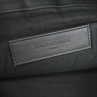 Balenciaga Backpack Silver in Black