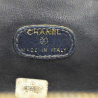 Chanel Vanity Case Denim in Blauw