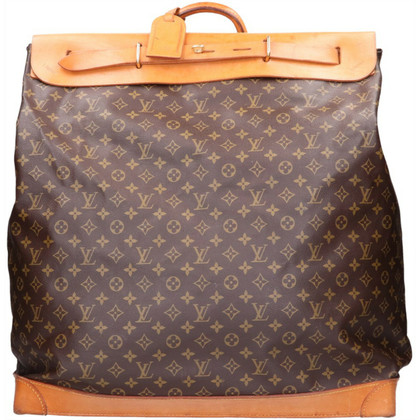 Louis Vuitton Steamer Bag aus Canvas in Braun