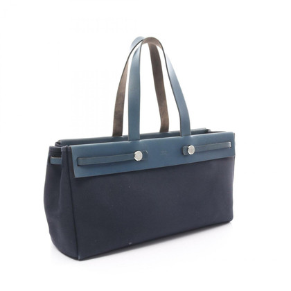 Hermès Tote bag Leather in Blue