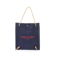 Saint Laurent Backpack Leather in Blue