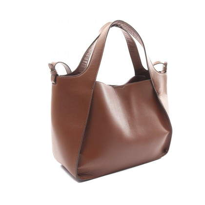 Stella McCartney Tote bag Leather in Brown