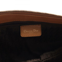 Christian Dior Borsa a tracolla in Pelle in Marrone