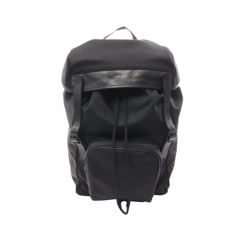 Saint Laurent Backpack Leather in Black