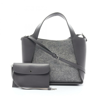 Stella McCartney Tote bag Leather in Grey