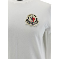 Moncler Top Cotton in White
