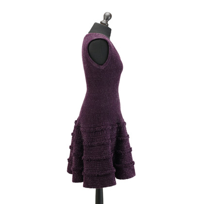 & Other Stories Kleid aus Wolle in Violett