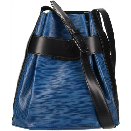 Louis Vuitton Sac Depaule aus Leder in Blau