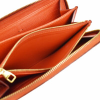 Louis Vuitton Masters Zippy Wallet en Cuir en Ocre