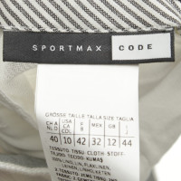 Sport Max  pantaloni di lino in bianco