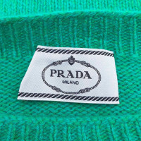 Prada Top Wool in Green