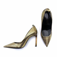 Lanvin Pumps/Peeptoes Leather in Gold