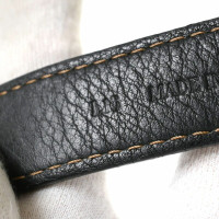 Loewe Rucksack aus Leder in Schwarz