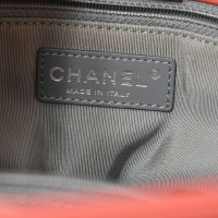 Chanel Handtas Leer in Fuchsia