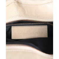 Balenciaga Shoulder bag Leather in Beige