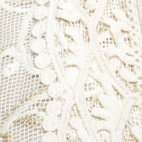 Valerie Khalfon  Kleid aus Baumwolle in Creme